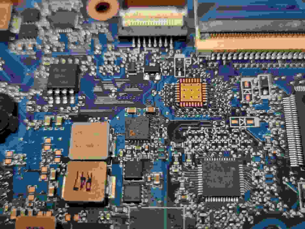 Detailed view of a laptop's interior ready for repair, offering services in Glenhaven, NSW.